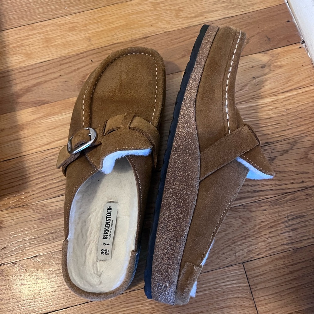 Birkenstock Clogs with fur